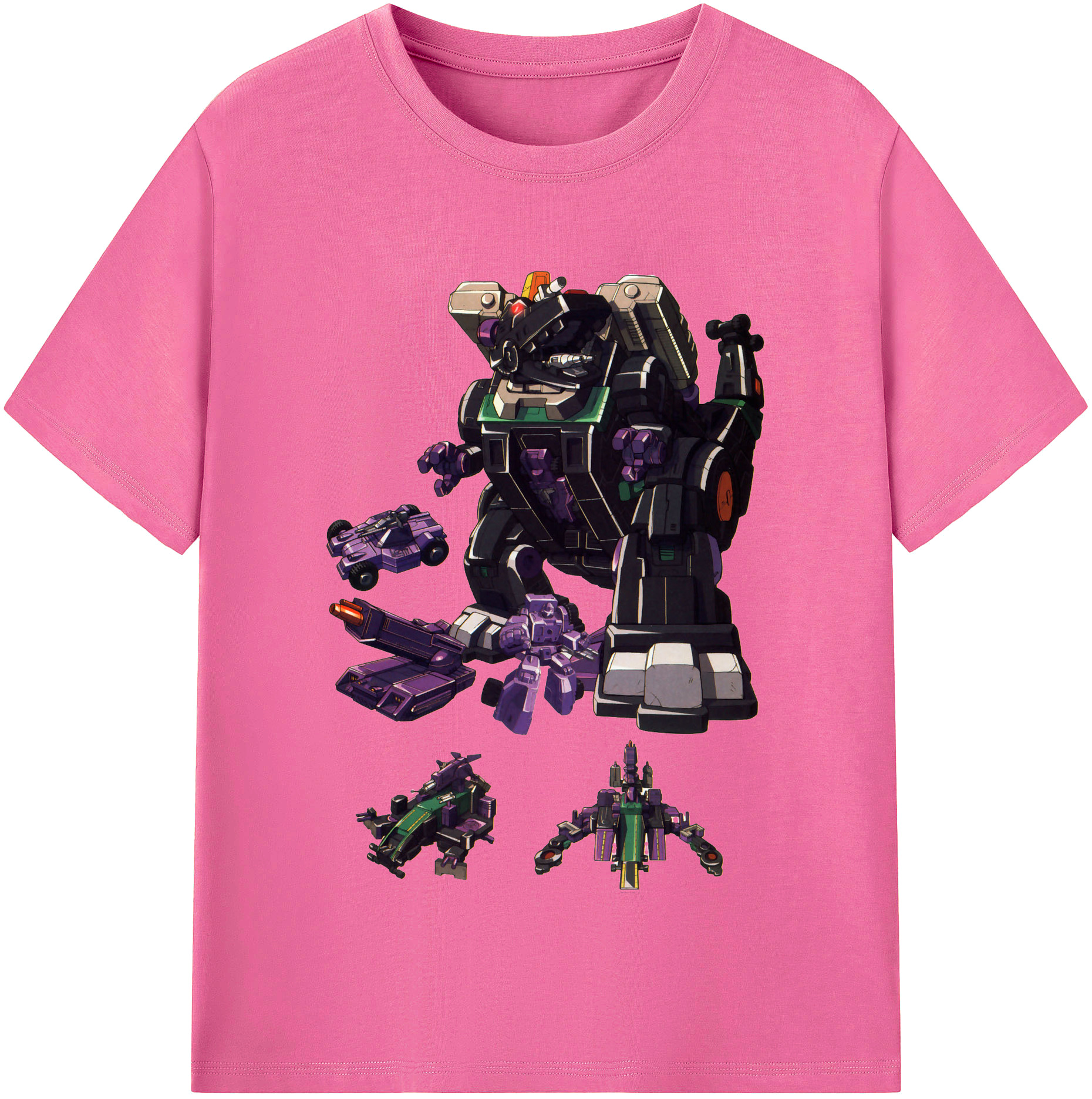 （画像用）  レディースカジュアルプリントTシャツ（綿100％）